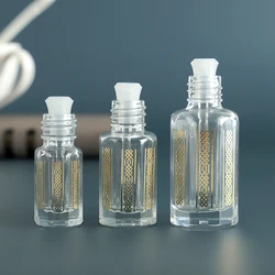 10/30/50pcs Empty Glass Dropper Bottles With Glass Pipette 3ml 6ml 12ml Essential Oil Roll On Bottle Refillable Perfume Bottle