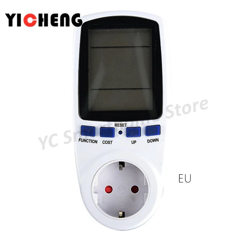 EU US UK Meter electricity monitoring electricity voltage power metering socket type mete watt meter power analyzer kwh