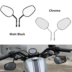 For Harley Dyna Electra Glide Fatboy Iron 883 Road Glide Sportster 883 1200 Softail Motorcycle Rear View Rearview Side Mirrors