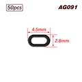 60pcs-Oval-4.5mm