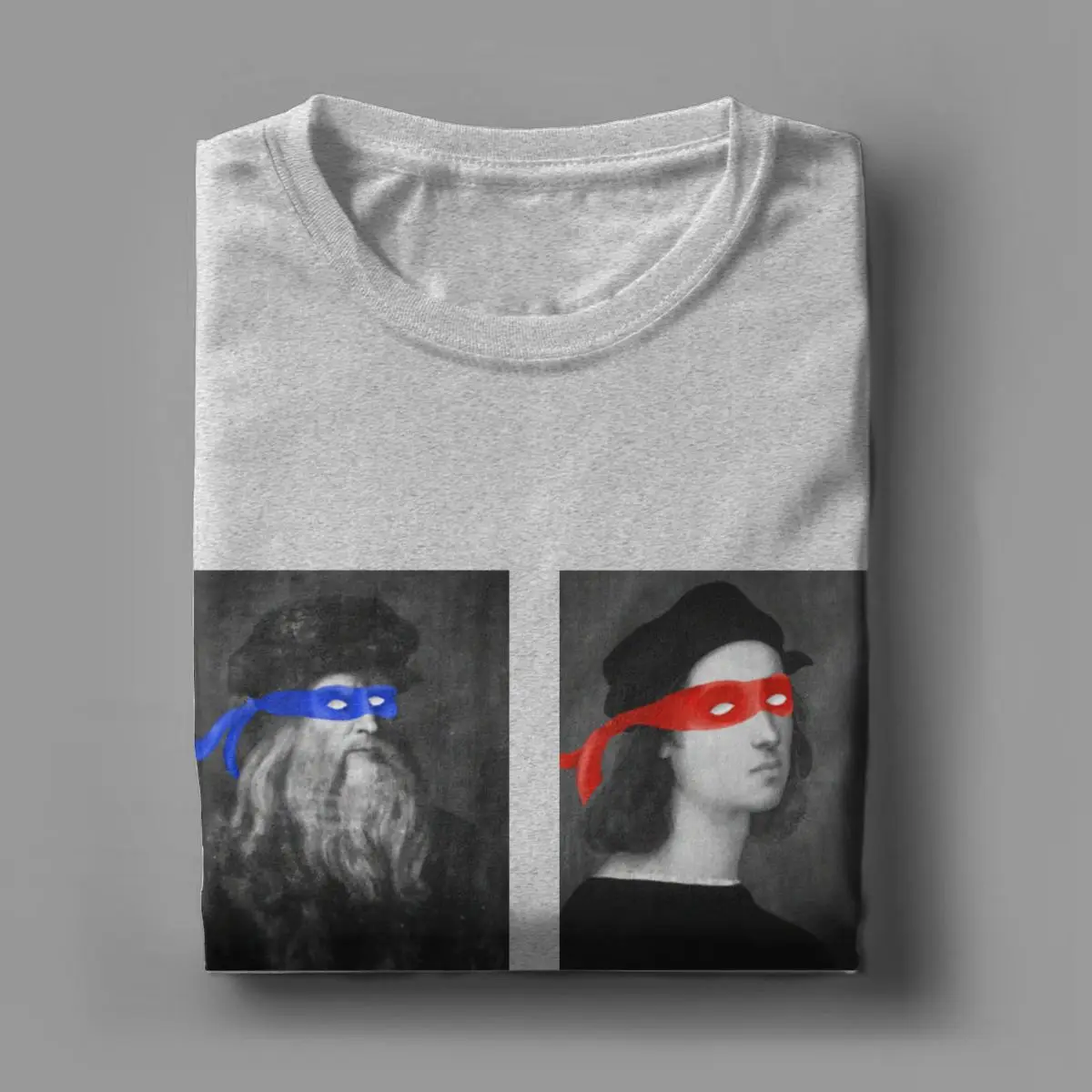 Teenage Mutant Ninja Artists T Shirts for Men Cotton Fashion for Male T-Shirts Science Turtles Tees Short Sleeve Clothes Adult - view 3
