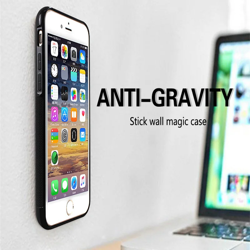 Oppselve Anti Gravity Phone Case For iPhone XS Max XR X 8 7 6 6S Plus S 12 Case Cover For iPhone 14 Plus 13 12 11 Pro Max Coque