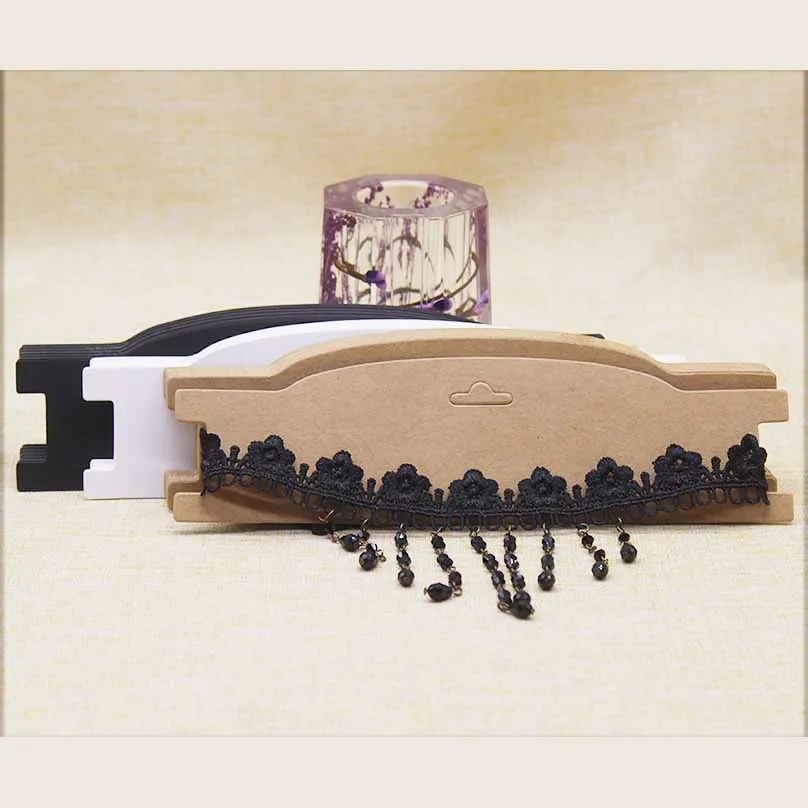 21*5.9cm DIY Handmade Jewelry Headband Package Tag Card Kraft Blank Headband Packing Card
