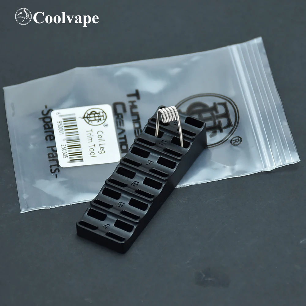 100% Original Tauren Trim Tool Coil Leg Trim Tool E-Cigarette Accessories for Artemis RDTA fit 510 vape atomizer rda rta