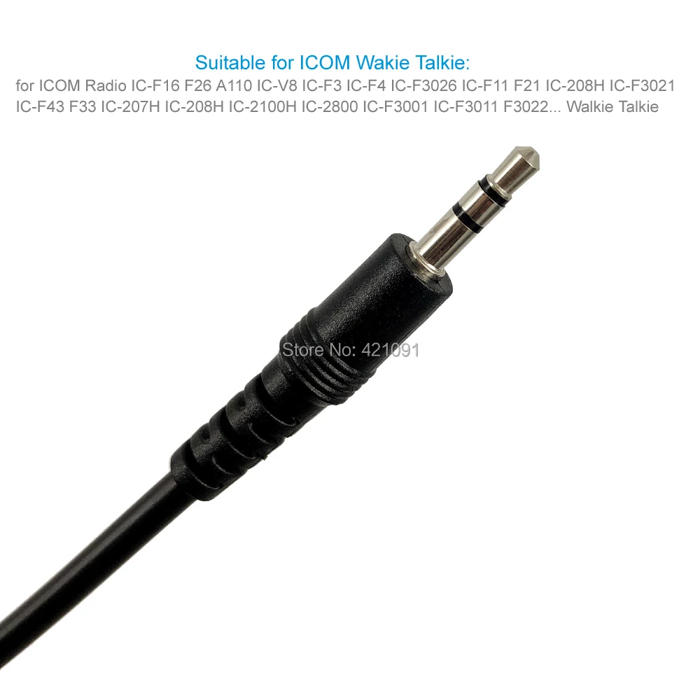 Cabo de programação USB para rádio ICOM, IC-F16, F26, A110, IC-V8, V80, IC-F3, IC-F4, IC-F3026, IC-F11, F21, IC-208H, IC-F43, F33, Walkie Talkie