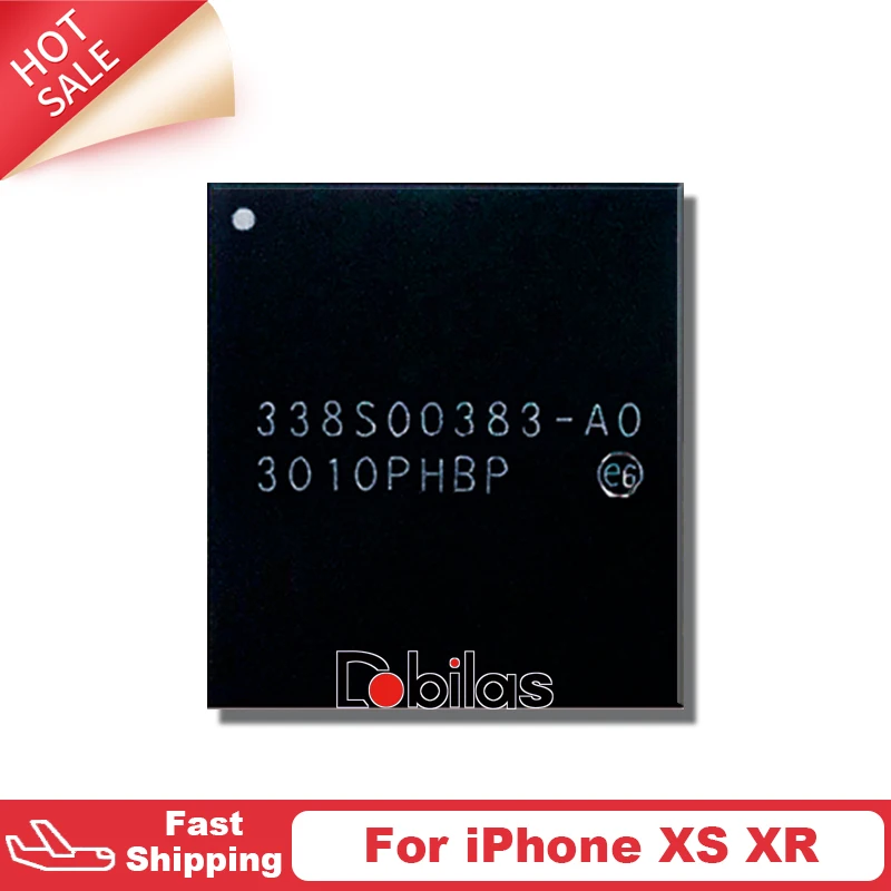 5Pcs/Lot 338S00383 338S00383-A0 U2700 For iPhone XS XR Main Power IC BGA Power Management Supply Chip Chipset