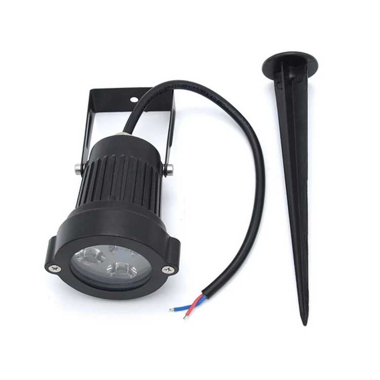 LED 9W Lawn Lamps RGB  With Remote Control LED Spike Light IP67  LED Landscape Spot Light Bulb Green Path Outdoor Lighting 230V