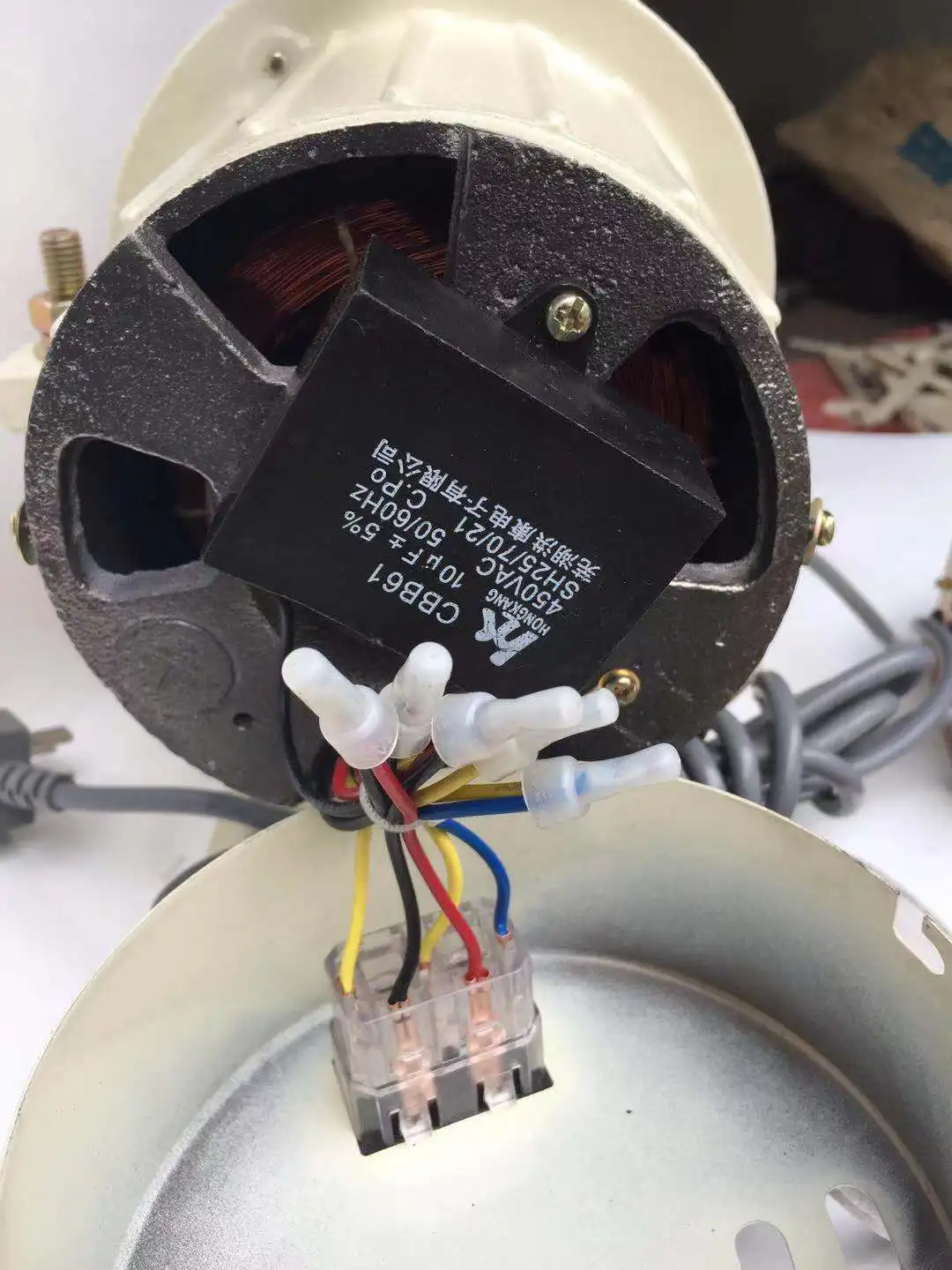 220 فولت/380 فولت مرحلة واحدة مخلب المحرك الصناعية مرحلتين الأسلاك النحاسية 2P/4P محرك ماكينة الخياطة شقة سيارة عالية رئيس محرك السيارة #4