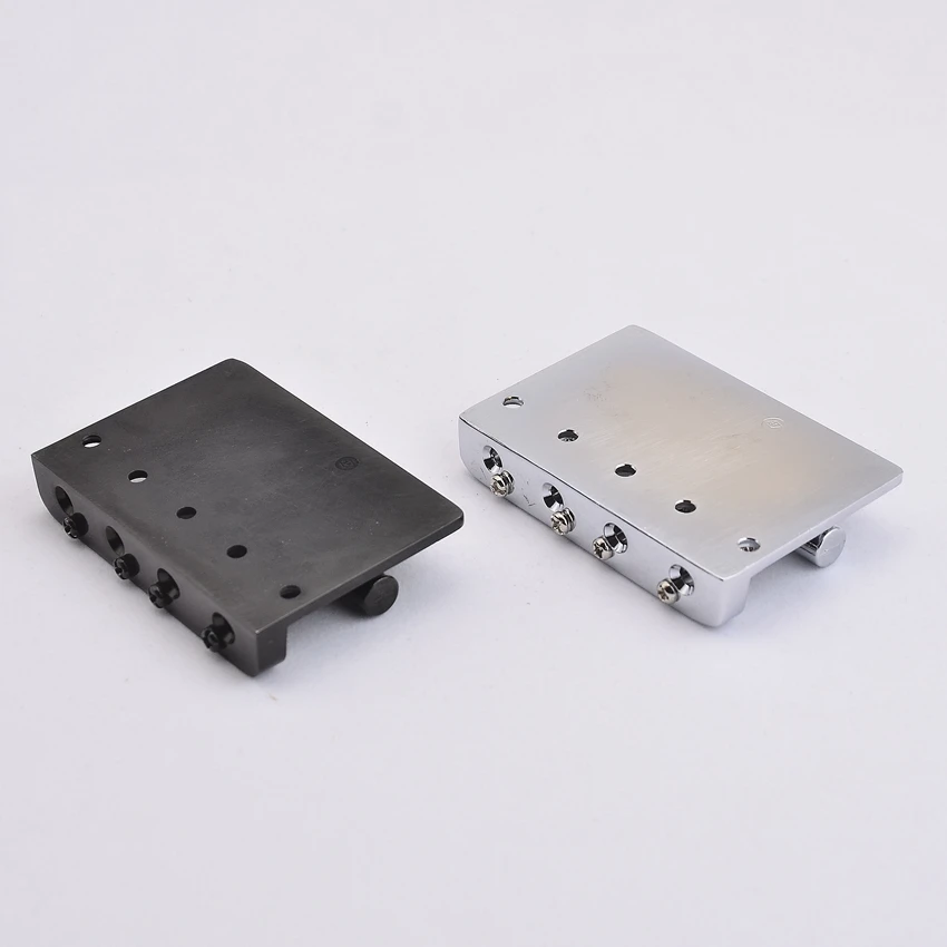 1 Set Bass Bridge for 4 Strings Electric Bass For Precision / Jazz Black