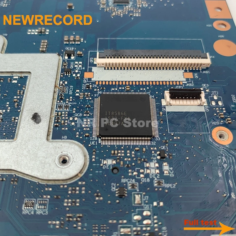 NEWRECORD Cho NM-A482 Laptop Lenovo IdeaPad 300-15ISK 300-15 15.6 Inch Bo Mạch Chủ DDR3L SR2EV 3855U Thử Nghiệm Đầy Đủ