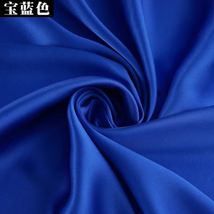 

1 meter 100% Mulberry Silk 22 momme charmeuse Silk Fabric solid colors 114cm 44" wide by the yard