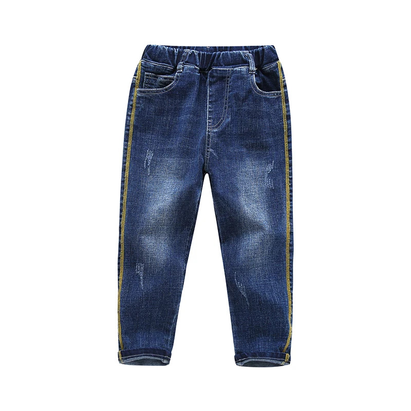 IENENS 4-13 Years Boys Jean Clothes Slim Straight Jeans Bottoms Kids Denim Clothing Long Pants Kids Baby Boy Casual Trousers
