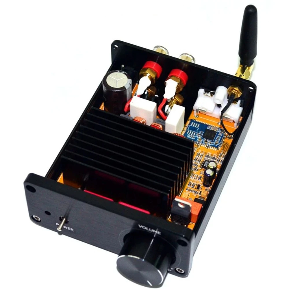 Mini TDA7498 2.0 100W*2 1800UF 35V Class D Bluetooth 5.0 CSR8675 Digital Amplifier Board YJ