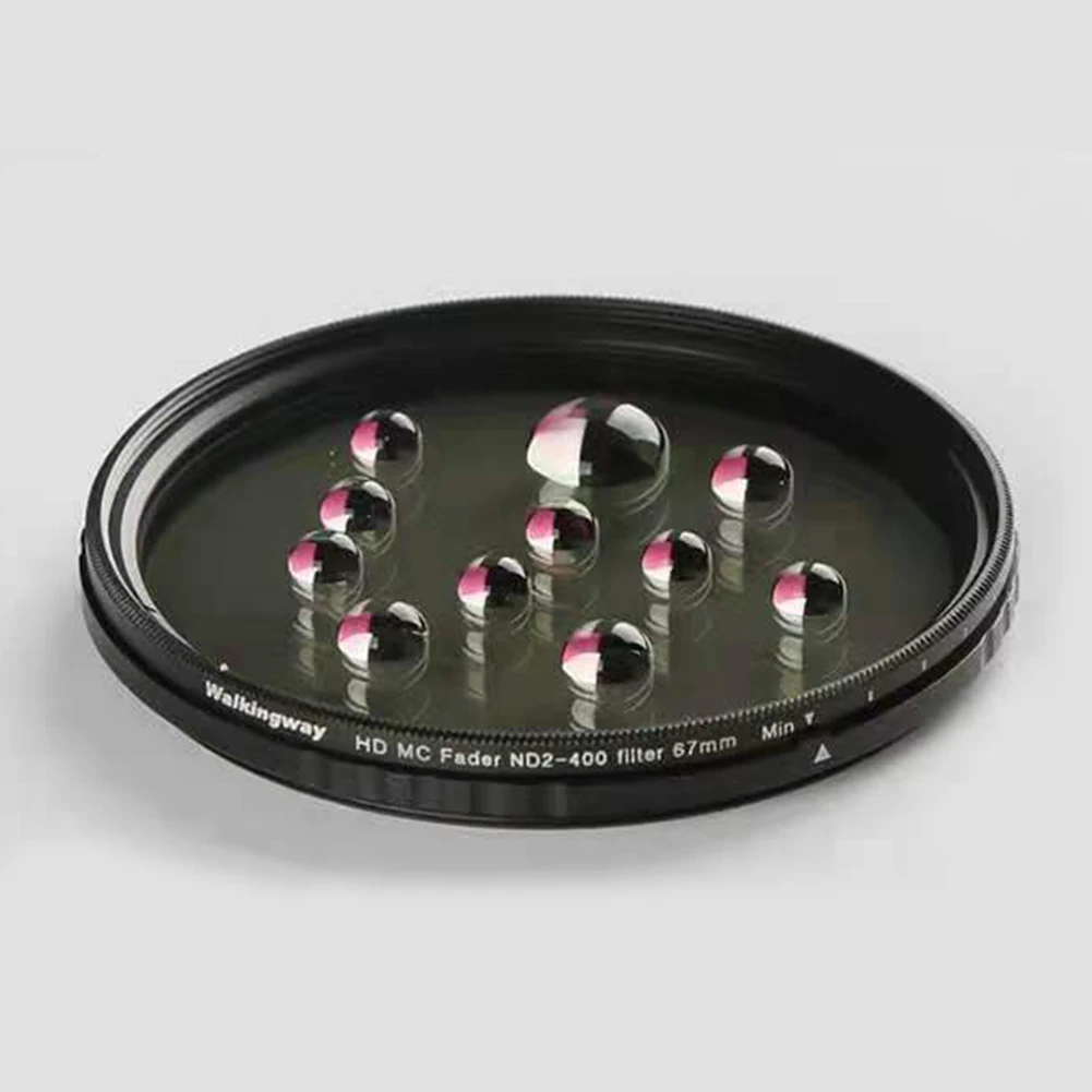 Walkingway ajustável ND2-400 hd variável filtro de câmera fina 40.5-82mm fader nd filtro óptico filtro de densidade neutra para dslr