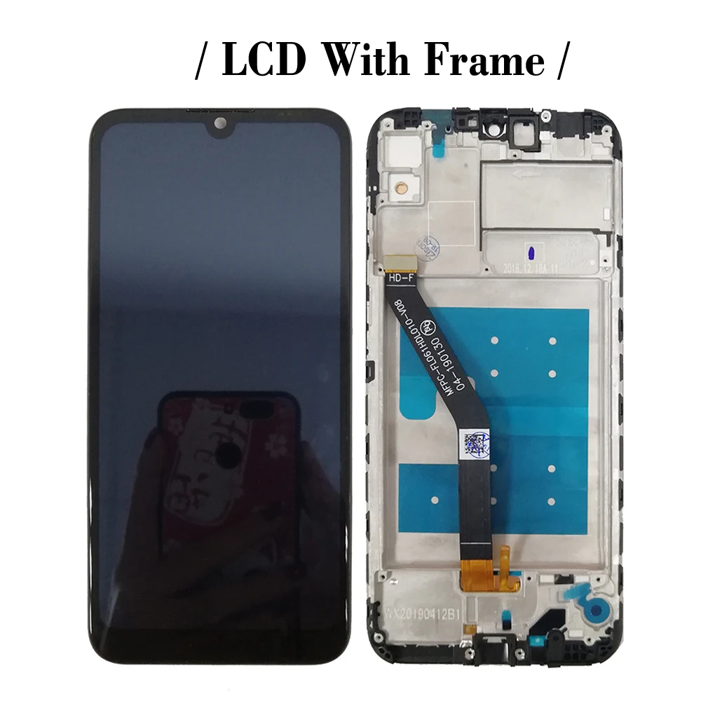 For Huawei Honor 8A LCD With Frame JAT-L09 JAT-L29 honor 8A Pro JAT-L41 LX1 LX3 8Apro Display Screen Touch Digitizer Assembly