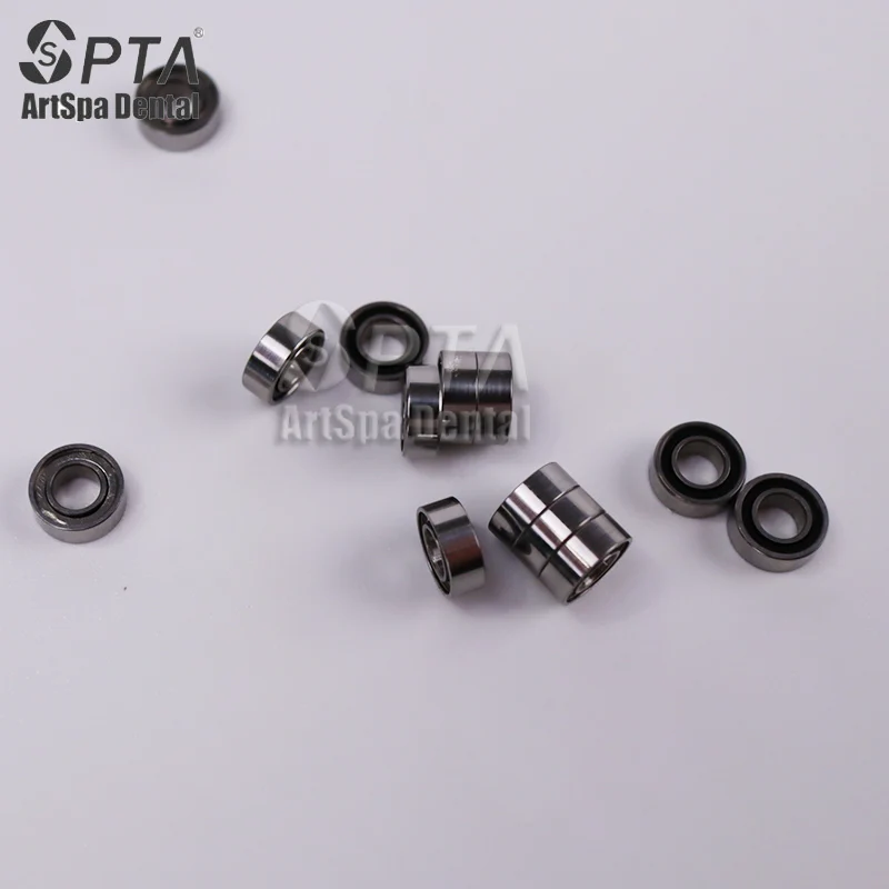 High Quality 10PCS SR144 High speed Air Turbine Handpiece Ceramic Cartridge Dental Rotor NSK Bearings individual package