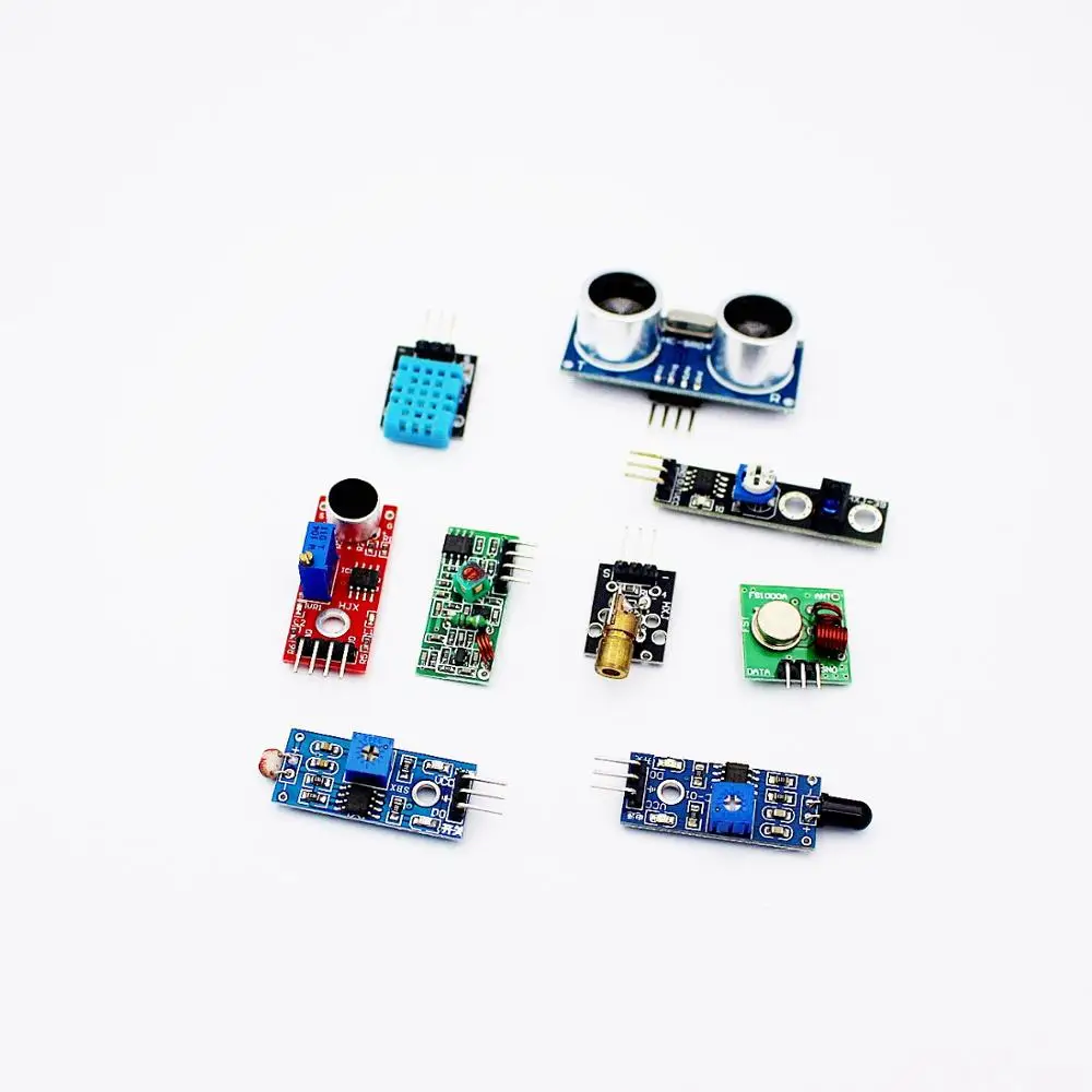 16 in 1 Sensor Kit Project Super Starter Kits for Arduino and Raspberry Pi 3