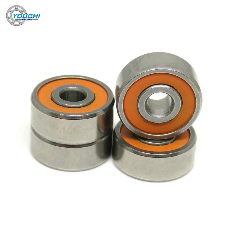 10PCS S623 2RS 3x10x4 mm Stainless Steel Hybrid Ball Bearings S623C 623 RS 3*10*4 ABEC7 Fishing Reels Miniature Ceramic Bearing