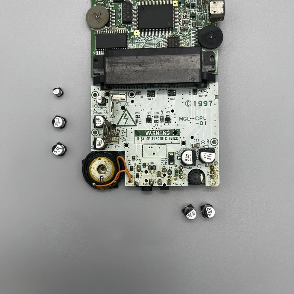 مكثف عالي الجودة لضوء صبي الألعاب لاستبدال إصلاح اللوحة الرئيسية GBL