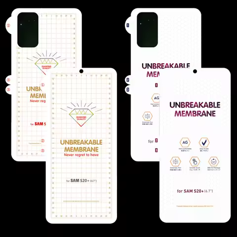 20pcs For Samsung S23 S21 S20 S22 S24 S25 Plus ultra Soft hydrogel Film For S21 FE S10 Plus Note 20 ultra Clear Screen Protector