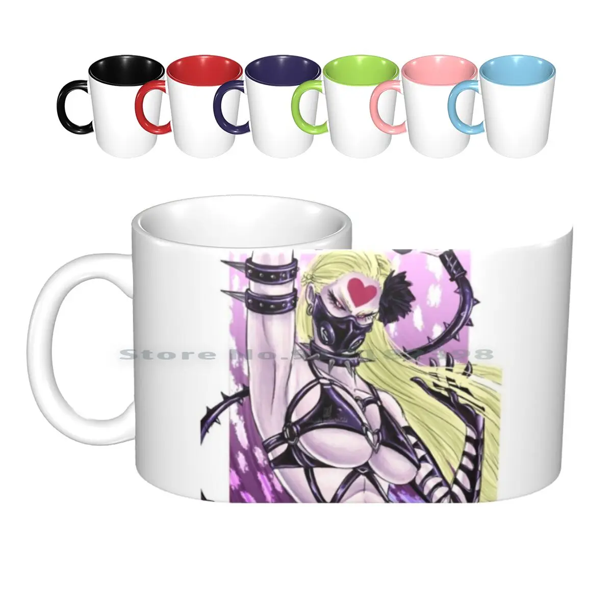 Monster Princess Do-S Ceramic Mugs Coffee Cups Milk Tea Mug One Punchman One Punch Man Anime One Punchman Anime Saitama Genos