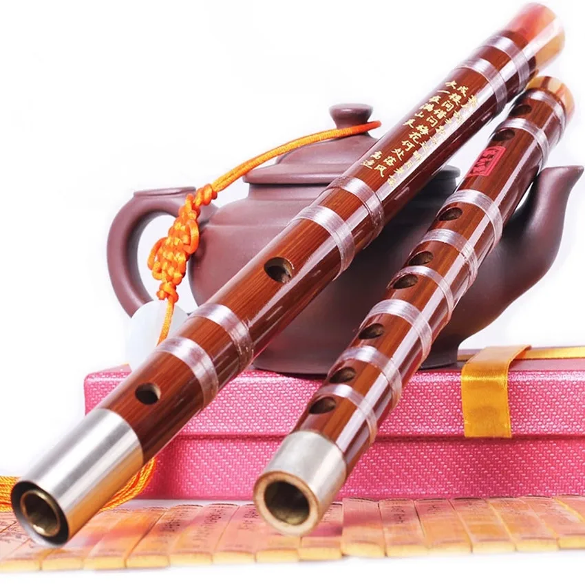 

JLM High Quality Chinese Bamboo Flute Musical Instrument CDEFG Key Transverse Dizi Professional Flauta Binodal Double Plug