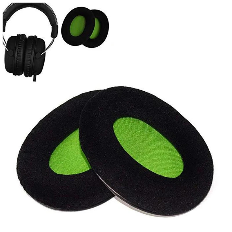 

Memory Foam Ear Cushion For Kingston HyperX Cloud II KHX-HSCP-GM Headphones Replacement Earpads Ear Pads Repair Parts Eh#