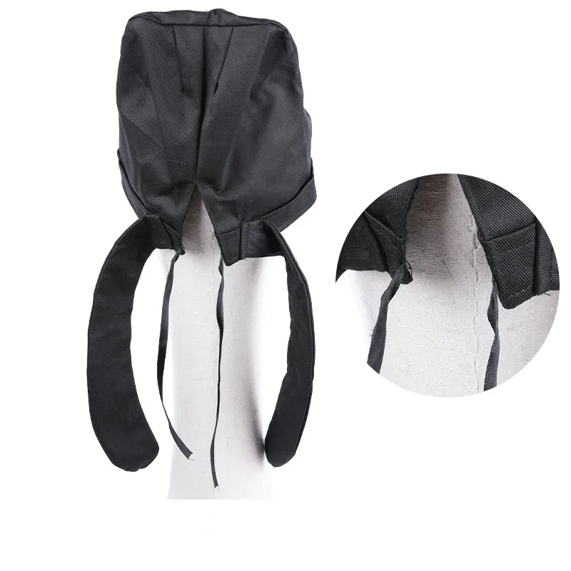 Unissex preto chinês hanfu chapéu canção dinastia courtier oficial ministro chapéus men li bai cosplay boné clássico erudito