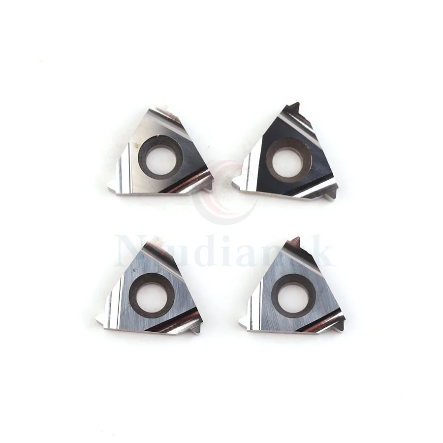 Inserto roscado CNC 16ER11W K15 16ER14W K15 16IR 11W K15 16IR 14W K15, inserto de carburo adecuado para procesamiento de aluminio y cobre
