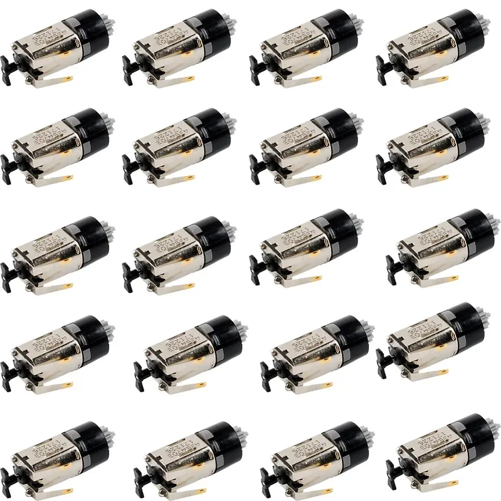 

LOW PRICE !! 20pcs DIY robot Micro DC motor gear reducer DC3V/50 rpm