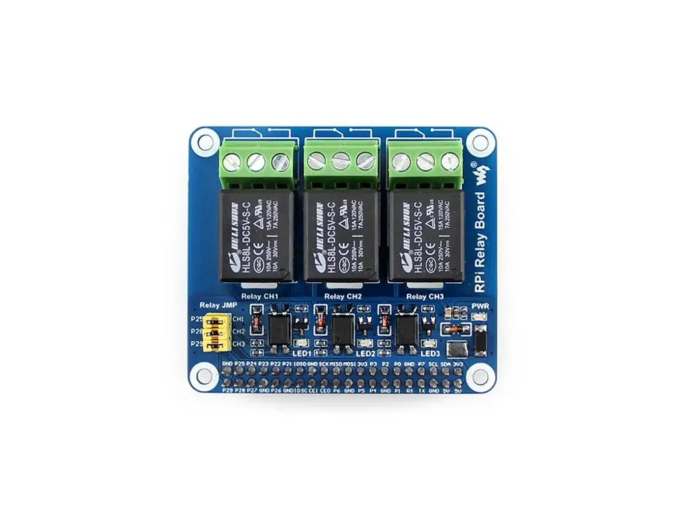 

RPi Relay Board,Raspberry Pi Expansion Board, Power Relay,easily makes normal home appliances become intelligent