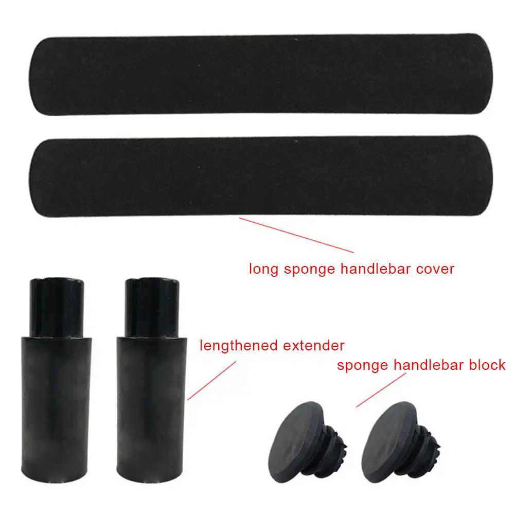 Scooter Handlebar Extension Sleeve Handlebar Extender Handle Grip Anti-slip Lengthened Handlebar Cover For Xiaomi Scooter M365