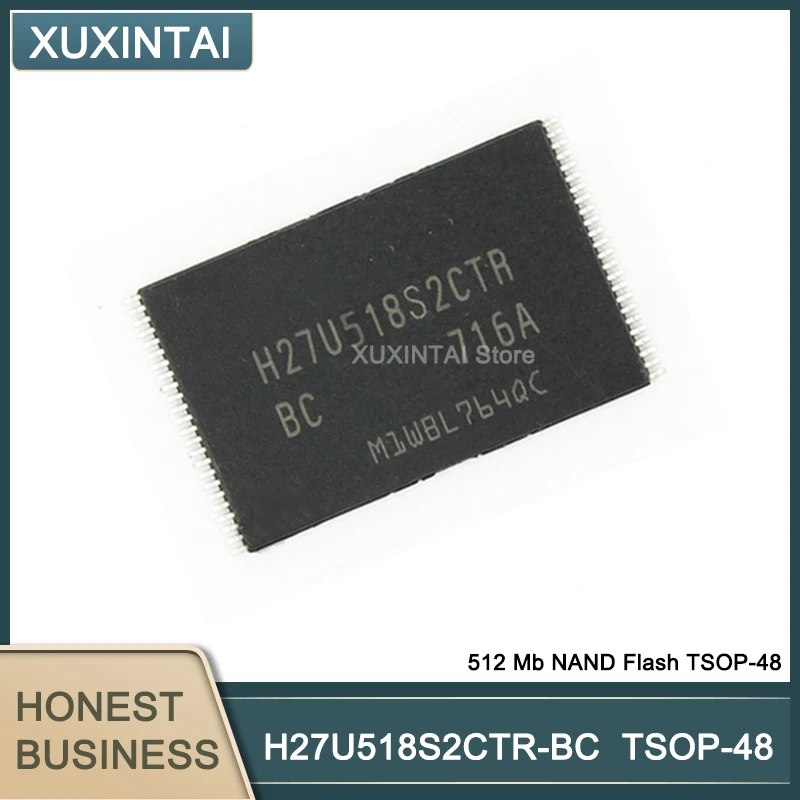 20pcslot-h27u518s2ctr-bc-h27u518s2ctr-h27u518s2-128mb-nand-flash-tsop-48