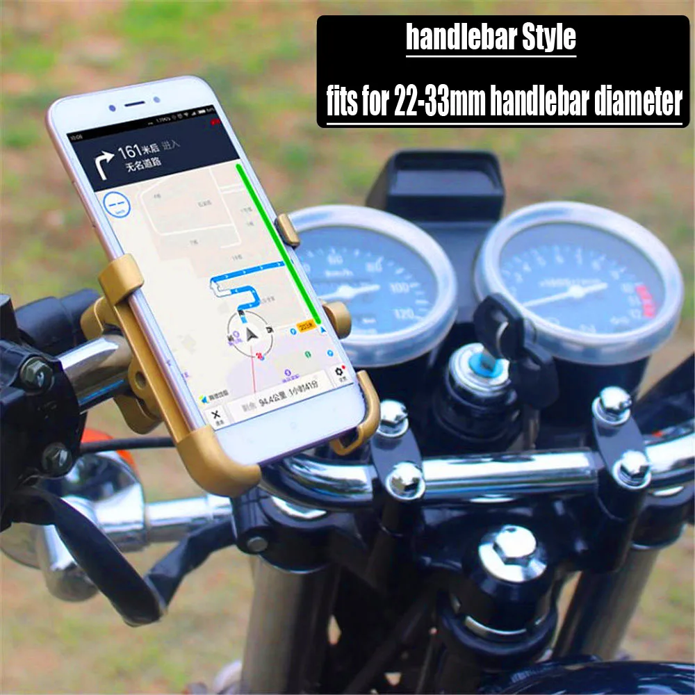 

Motorcycle Accessories Handlebar Mobile Phone Holder GPS Navigation Bracket For VESPA 125 VNA-TS PX80-200/PE/Lusso