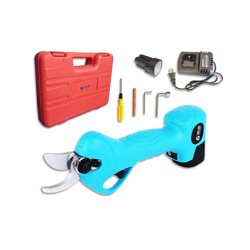 FUJIWARA 16.8V/21V Lithium Pruning Shears Hedge Trimmer Maximum Trim Diameter 25-30mm Gardening Pruning Tool
