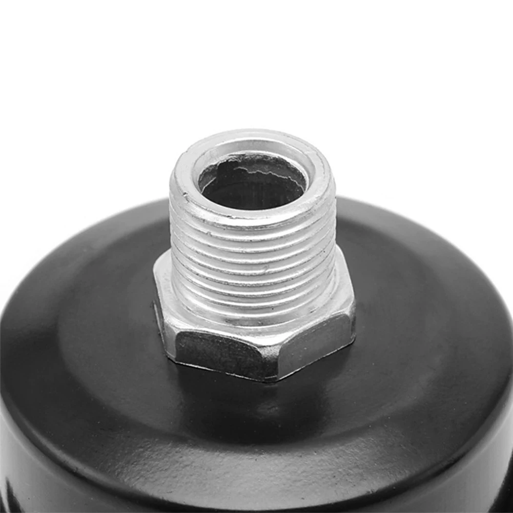 Parti del compressore d'aria 13mm 16mm 20mm filtro di aspirazione del compressore d'aria in metallo silenziatore di rumore silenziatore 1/2 ''5/8" 3/4 ''filettatura M12