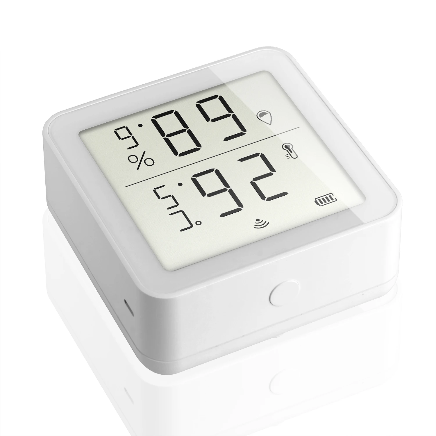 New Tuya Smart LCD Display WIFI Temperature and Humidity Sensor With Sience Linkage Feature Control By Smart Life App Control