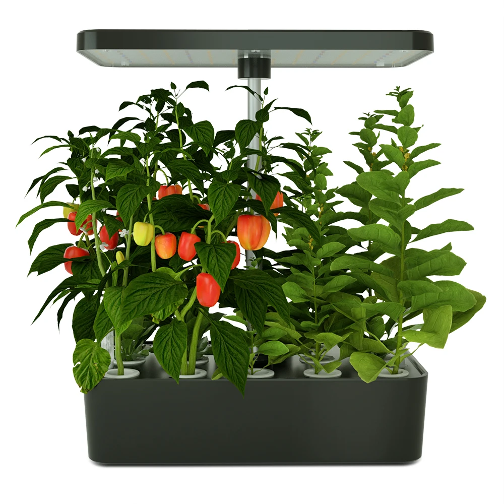 New Modern Design Automatic Hydroponic Plant Growth Machine LED Grow Lights Indoor Smart Garden For Home Office