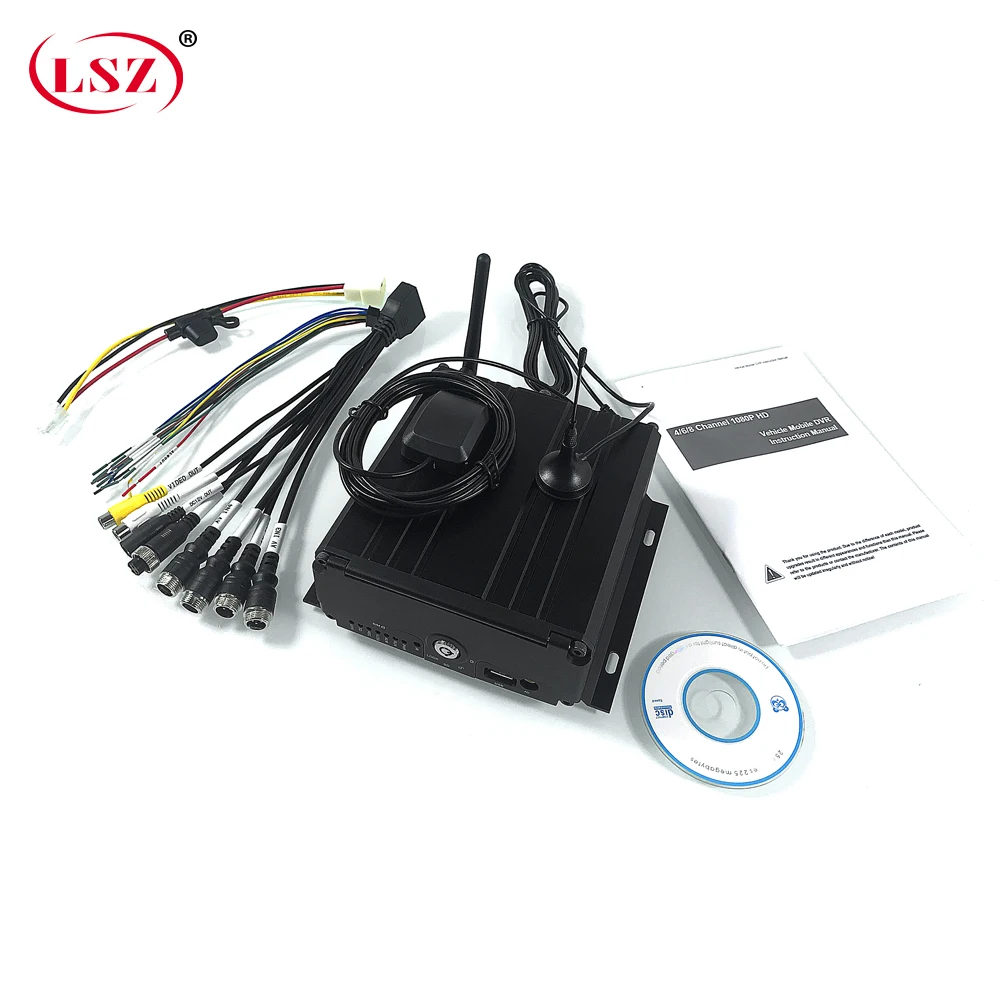 LSZ nhà máy sản xuất trực tiếp 4G GPS Wifi mdvr từ xa giám sát chủ điện áp Rộng dc8v-36v xe cứu hỏa/xe hơi tư nhân /máy móc hạng nặng