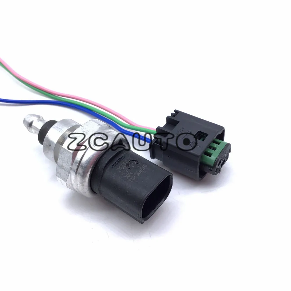 Sensor de presión de GAS de escape Turbo, conector para Vauxhall, Dacia, Opel, Renault Megane, Nissan Qashqai 2.0D 93198718 8201000764