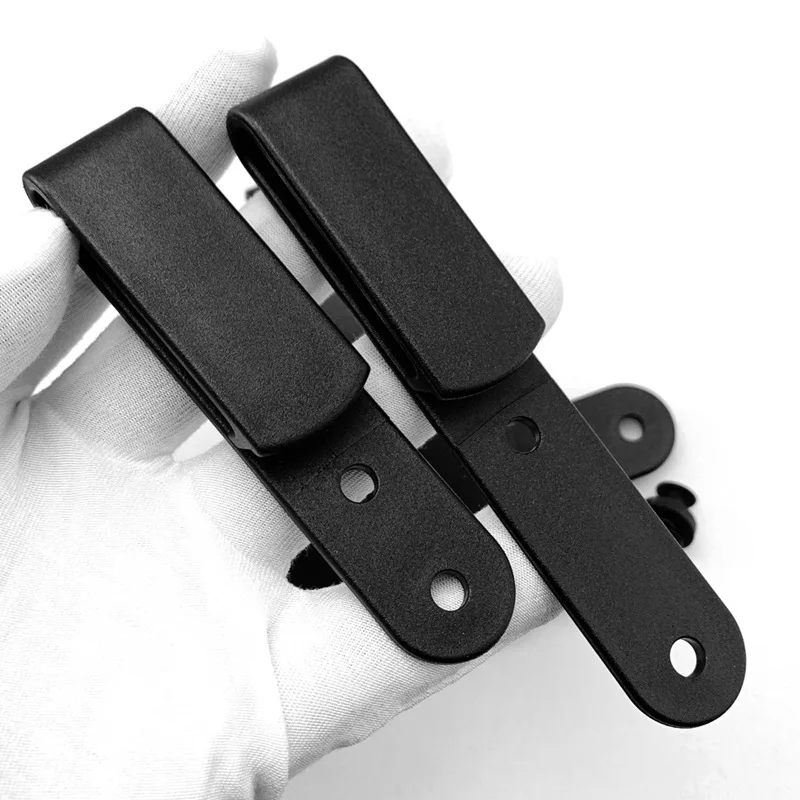 Accesorios de Clip de cintura K de 2 piezas, Clip trasero de cuchillo, juego de Clip de manga de pistola IWB, herramientas de Clip de funda KYDEX