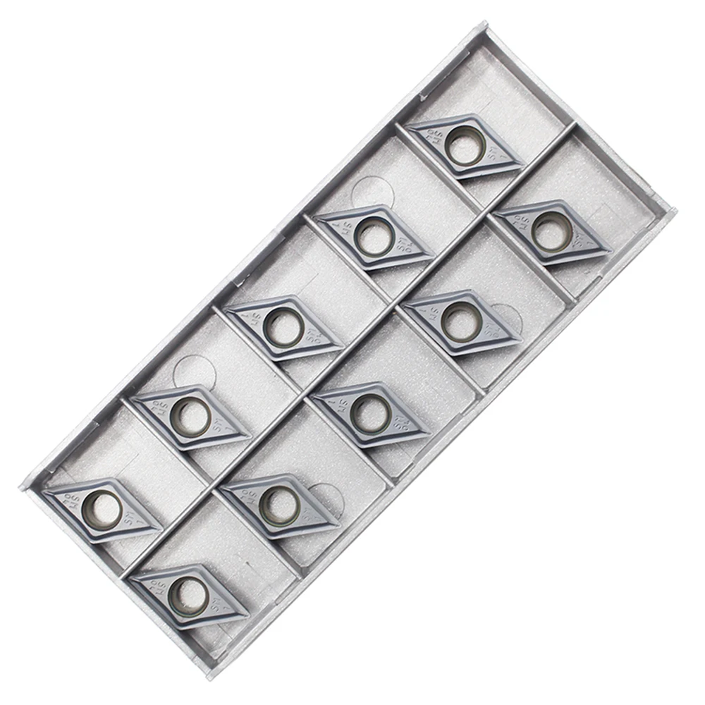 10 pçs dcmt11t304 sm ic907 dcmt070204 sm ic907 inserções de carboneto de torneamento interno ferramenta torno cnc ferramenta de corte acessórios