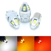 T20 LED W21/5W 7443 W21W 7440 PY21W P21W led BAY15D BA15S BAU15S bombilla LED para coche P21/5W luz de señal de giro 1156 3157 P27W