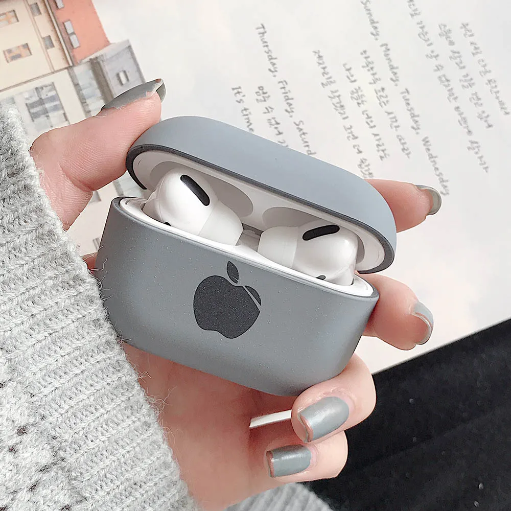 Tai Nghe Chụp Tai Dành Cho Tai Nghe Apple AirPods 3 Ốp Lưng Nhựa Cứng Nhám Giành Bluetooth Sạc Tai Nghe Hộp Bảo Vệ Phụ Kiện Cho Air Pods 3