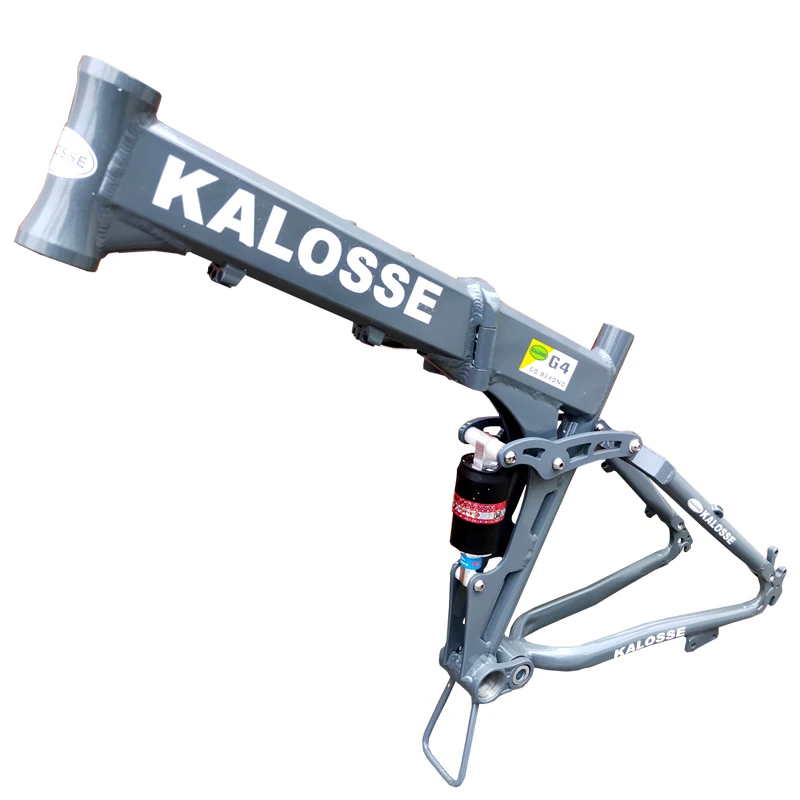 Kalosse  Full Suspension Alloy   Adults  bicycle  Frame   26*2.3 Inch  Mountain  Bike Frame