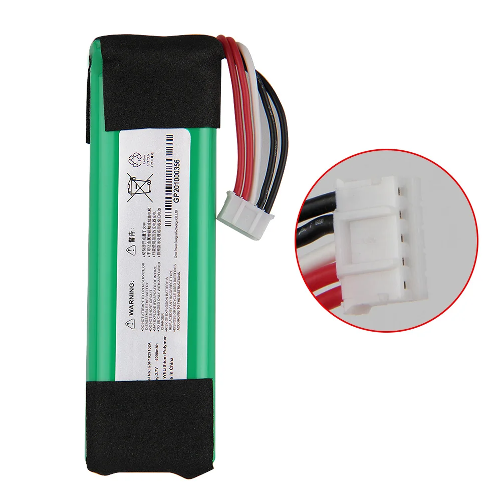 Original Replacement Battery For JBL Charge 2 Plus Charge2+ Charge2 Plus GSP1029102A Genuine Battery 6000mAh