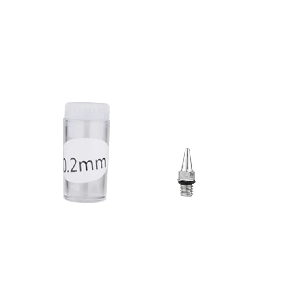 0.2mm 0.3mm 0.5mm Airbrush dysza wymiana igły do Airbrushes pistolet Model natrysku farby akcesoria modelarstwo DIY