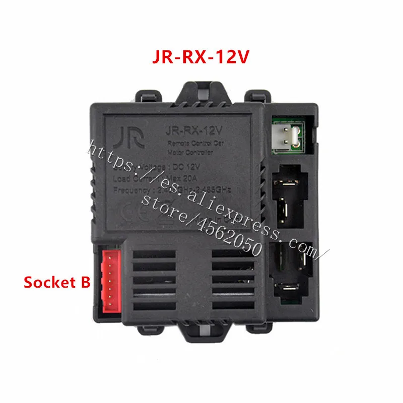 Ricevitore telecomandato di Bluetooth dell\'automobile elettrica dei bambini di JR-RX-12V, regolatore regolare di inizio HY-RX-2G4-12V-AD JR-RX-6V