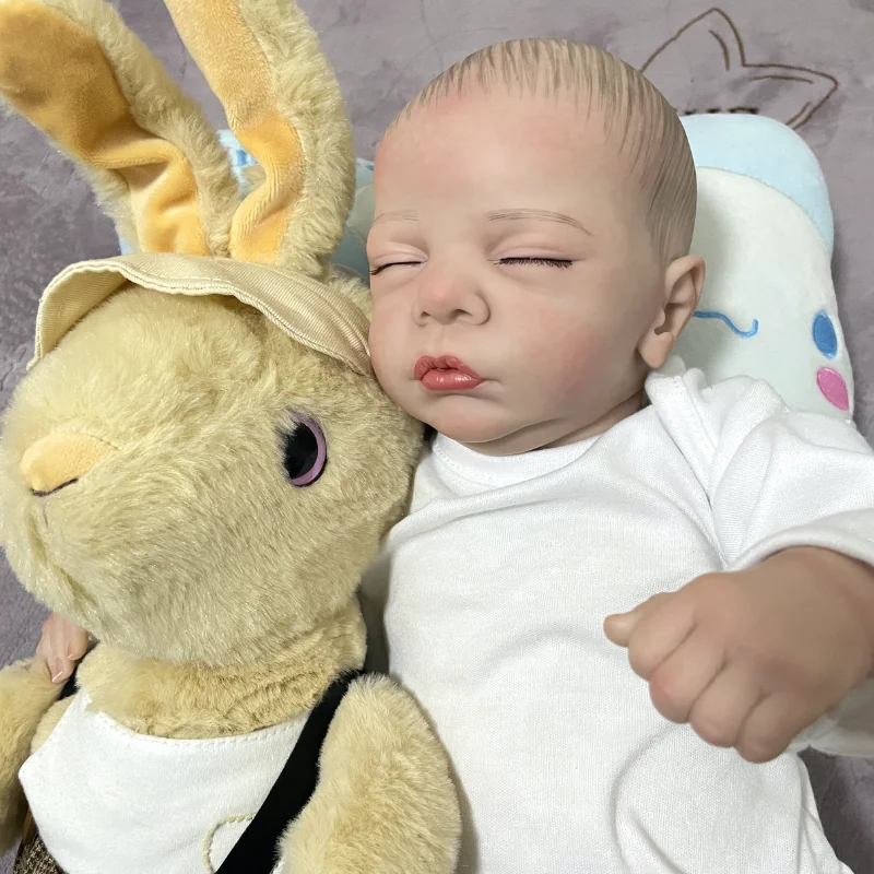 

19 Inches Bebe Reborn Romy Ready Reborn Baby Dolls Full Body Handmade Painted Hair Girl Reborns Gift Toy