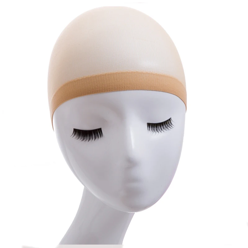 2 Pieces/Pack Good Quality Hair Net For Weave Hair Wig Nets Stretch Mesh Wig Cap For Making Wigs Free Size